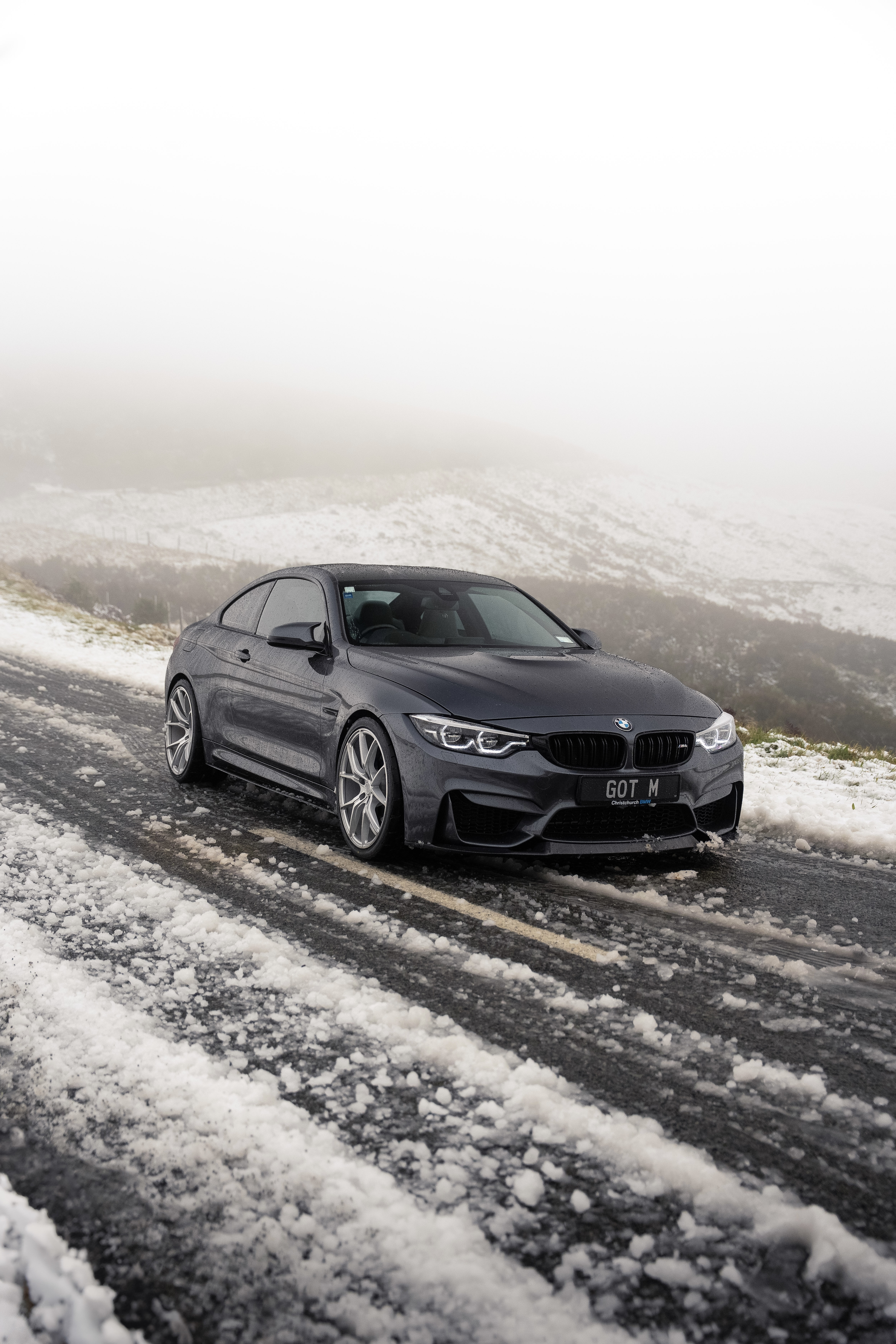 BMW M4 · Snowy Pass