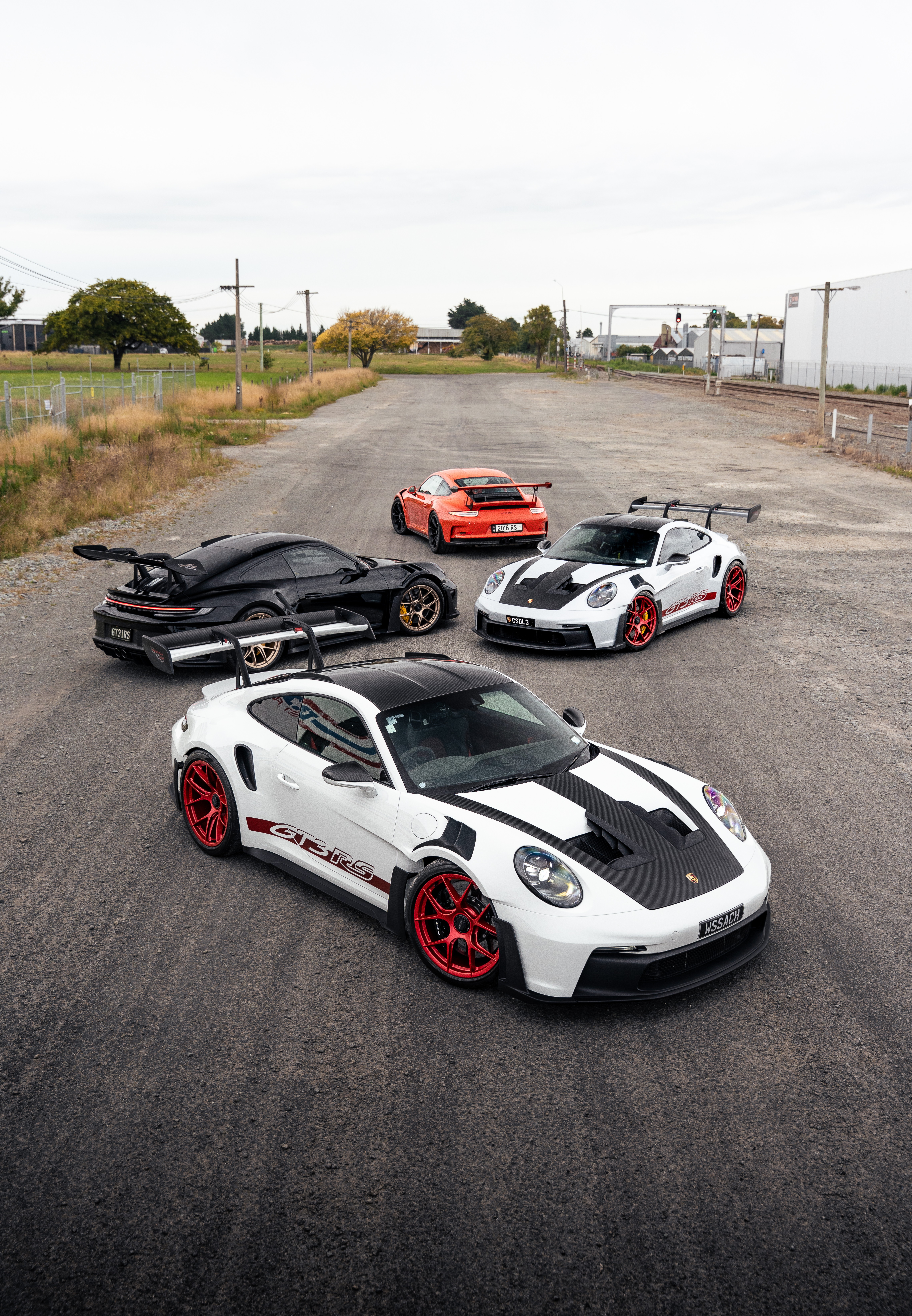 Porsche GT2 RS · Rear Wings